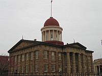 USA - Springfield IL - Old Illinois State Capitol (10 Apr 2009)